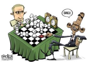 Putin en Obama