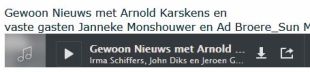 Uitzending 8 mei 2016 met Arnold Karskens