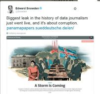 Tweet Edward Snowden